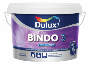 Dulux Bindo 3 - 1л, 2,5л, 5л, 10л