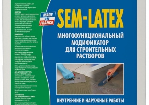 Добавка полимерная SEMIN SEM-LATEX 2л