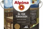 Масло для террас-Alpina Ol fur Terrassen 0.75л,2.5л