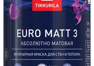 Euro Matt 3 Абсолютно матовая 0,9л 2,7л 9л