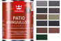 Патио - PATIO KIVIKUULLOTE База EK Лазурь для садовой плитки и бетонных блоков  0.9л, 2,7л, 9л
