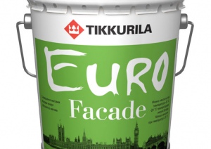 Окраска до -20°     Евро Фасад фасадная краска - Euro Facade 2.7л,9л