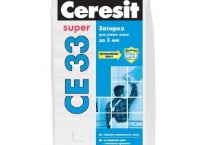 Ceresit СЕ 33 Super. Затирка для узких швов (до 5 мм) 2кг