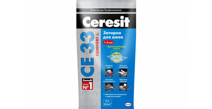 Затирка Церезит CE 33 Comfort