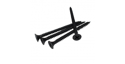 Саморез по металлу (черный)
