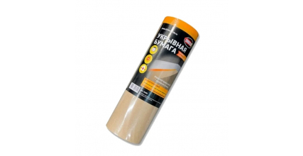 укрывная бумага КРАФТ на деликатной малярной ленте из рисовой бумаги ВАСИ