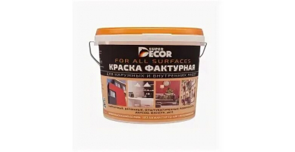 Фактурная  акриловая краска  