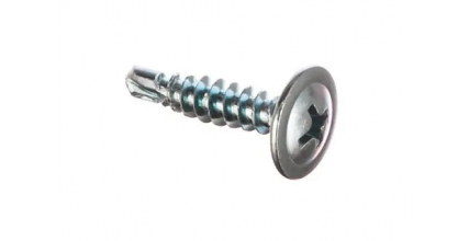 Саморез с прессшайбой со сверлом, оцинкованные по металлу
