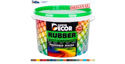 Резиновая краска Super Decor Rubber